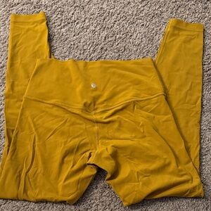 Lulu-B Mustard Yellow Leggings